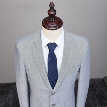 Blue Steel - Grey Custom Suit - Suitably - Australian Tailor-Made Suits