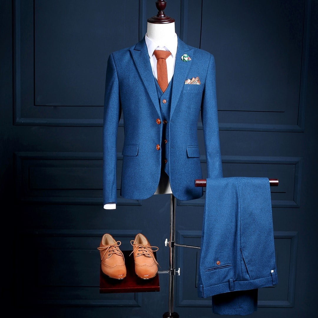 Bright - Blue Custom Suit - Suitably - Australian Tailor-Made Suits